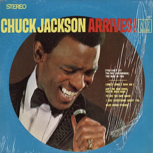 Chuck Jackson - Arrives! (MS667) 1968 US Motown｜中古LP