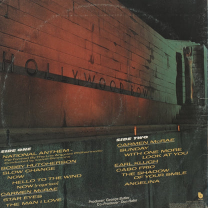 Bobby Hutcherson / Carmen McRae / ボビー・ハッチャーソン、カーメン・マクレエ、アール・クルー / Blue Note Meets The L.A. Philharmonic (BNLA-870)