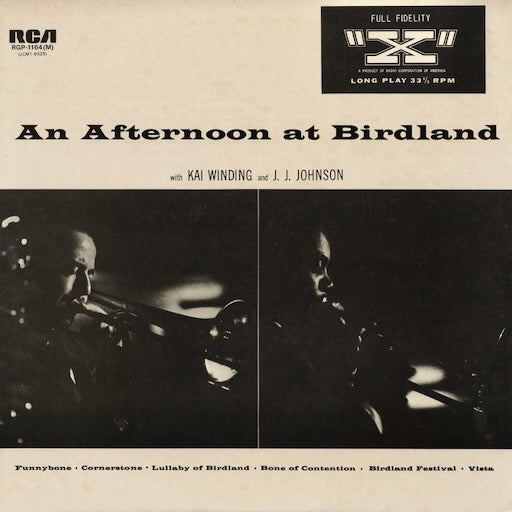 カイ・ウィンディング J.J.ジョンソン サイン アナログレコード LP ジャズ J.J.ジョンソン & ケイ・ウィンディング / J.J. Johnson & Kai Winding