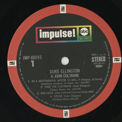 Duke Ellington ＆ John Coltrane / デューク・エリントン　ジョン・コルトレーン  (IMP88091)