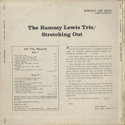 Ramsey Lewis / ラムゼイ・ルイス / Stretching Out (LPS-665)