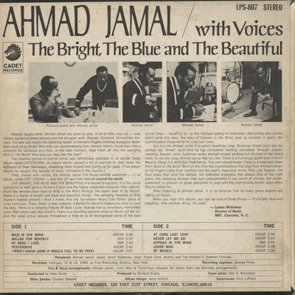 Ahmad Jamal / アーマッド・ジャマル / The Bright, The Blue And The Beautiful (LPS-807)