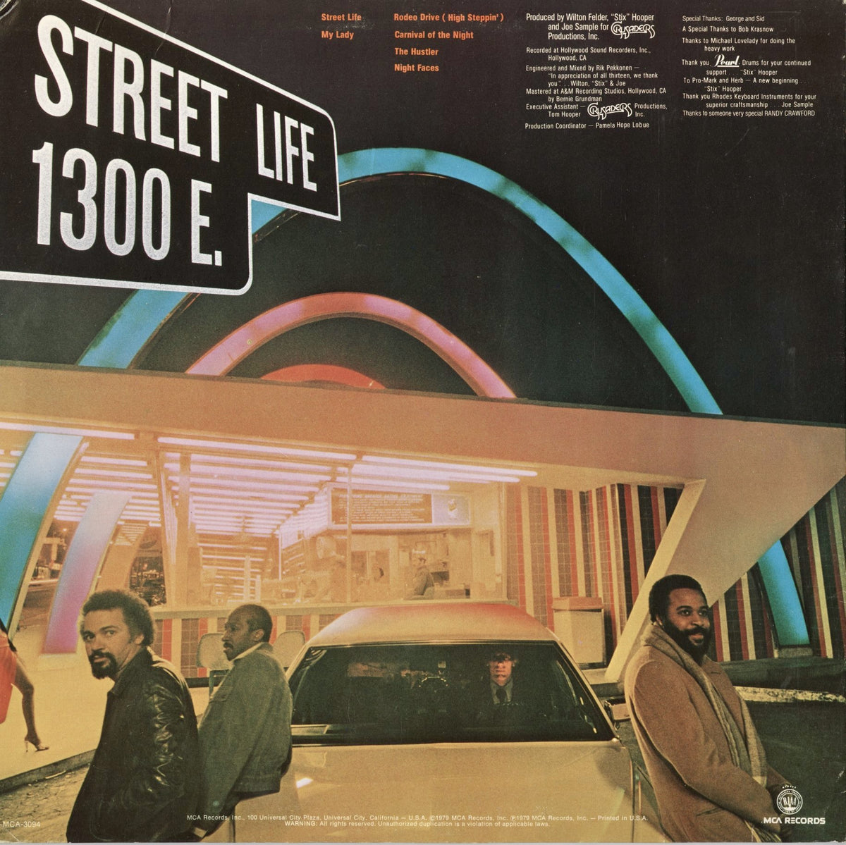 Crusaders - Street Life (MCA 3094) 1979 US MCA｜中古LP