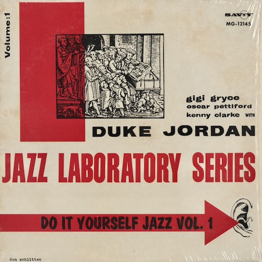 Duke Jordan - Do It Yourself Jazz Vol. 1 (MG12145) 1970s US Savoy｜中古LP