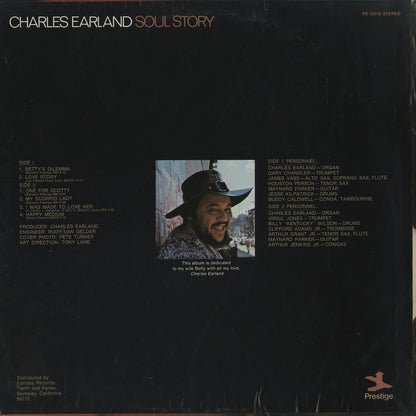 Charles Earland / チャールズ・アーランド / Soul Story (PR10018)