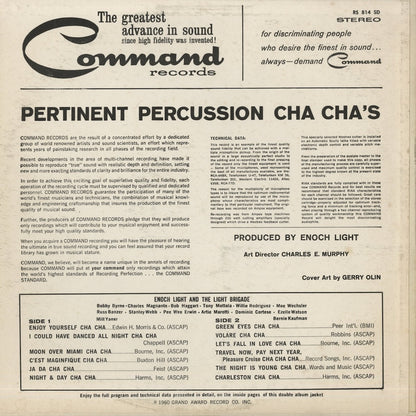 Enoch Light And The Light Brigade / イノック・ライト / Pertinent Percussion Cha Cha's (RS 814 SD)