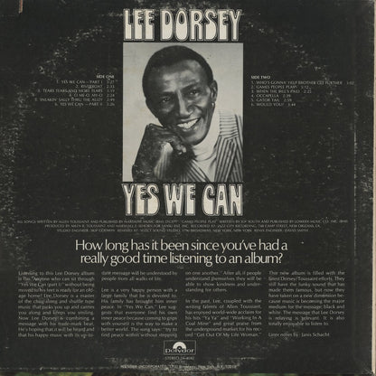 Lee Dorsey / リー・ドーシー / Yes We Can (24-4042)