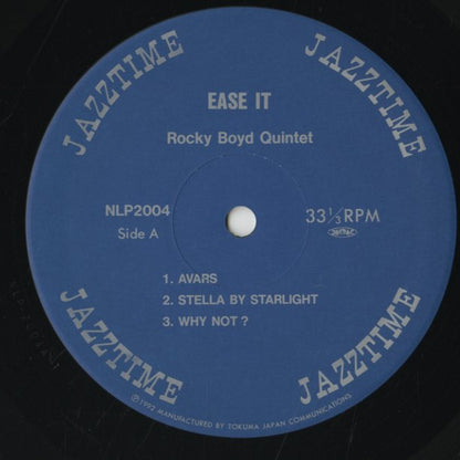 Rocky Boyd / ロッキー・ボイド / Ease It (NLP2004)