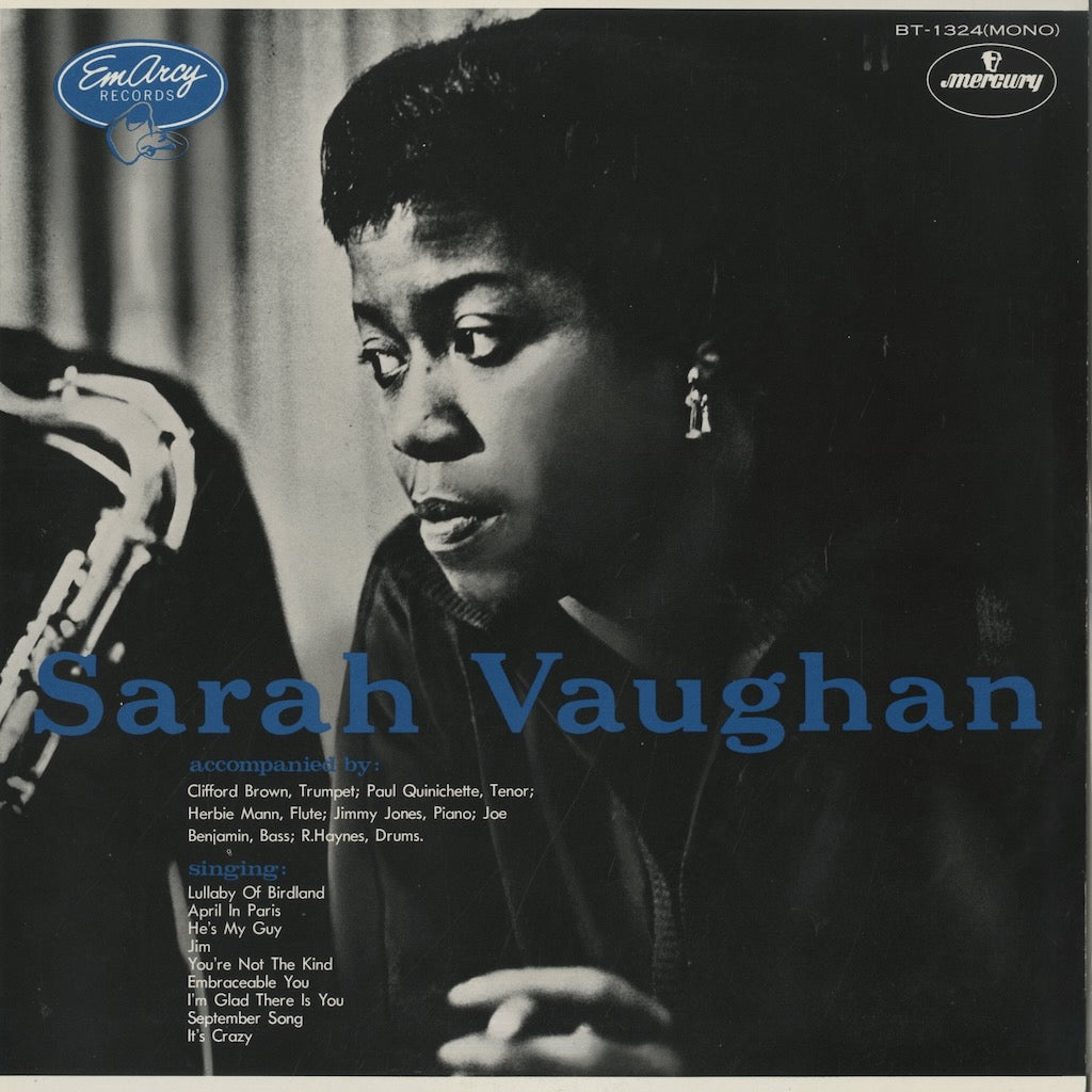 Sarah Vaughan / サラ・ヴォーン (1955) (BT1324)