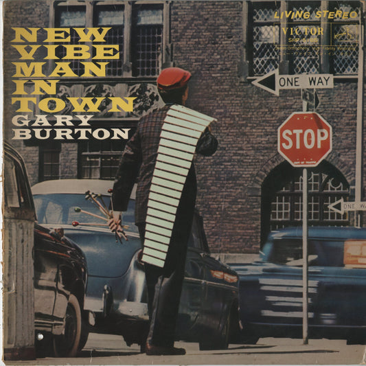 Gary Burton New Vibe Man In Town SHP-5165 LP 1962 Japan Victor
