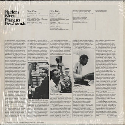 Phineas Newborn - Harlem Blues (S7634) 1979 US Contemporary｜中古LP
