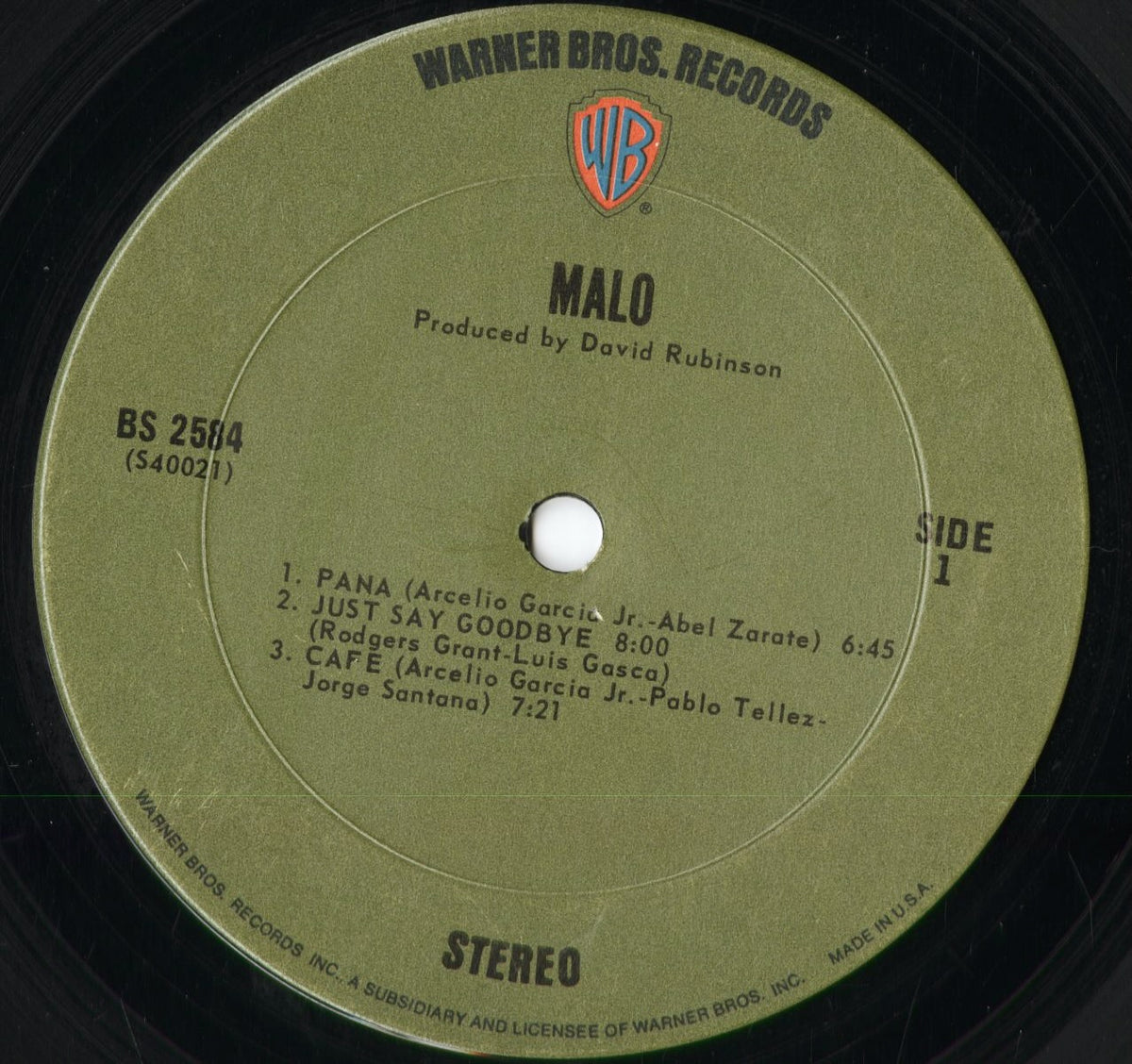 Malo - Malo (BS 2584) 1972 US Warner｜中古LP