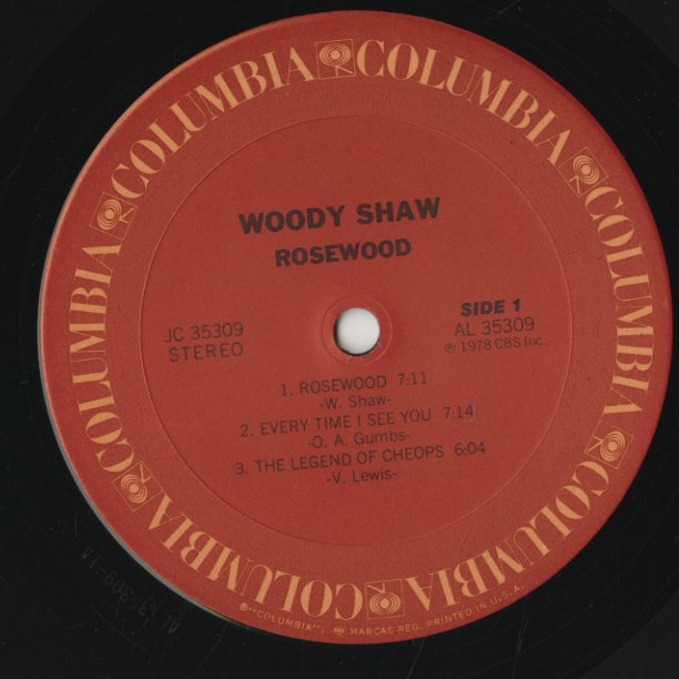 Woody Shaw / ウディ・ショウ / Rosewood (JC35309)