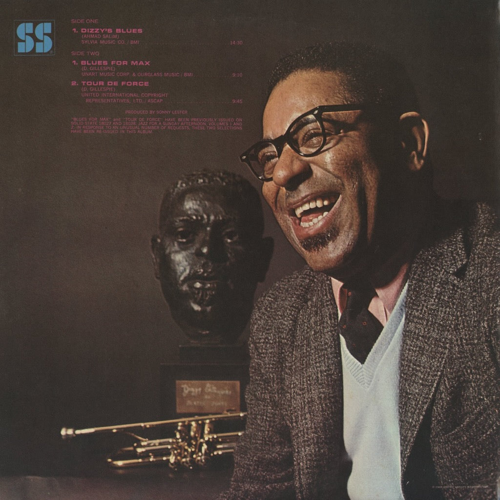 Dizzy Gillespie - Live At The Village Vanguard (SS-18034) LP 1968 US Solid State｜中古LP