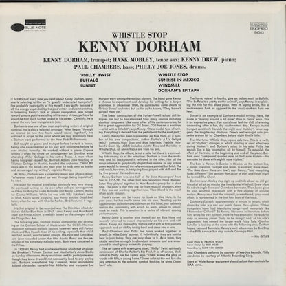 Kenny Dorham - Whistle Stop (BST-84063) 1973 US Blue Note｜中古LP