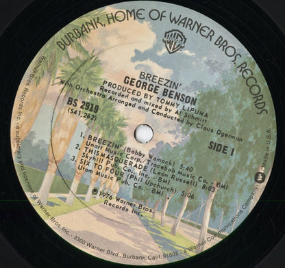 George Benson – Breezin' (BS 2919) 1976 US Warner Bros｜中古LP