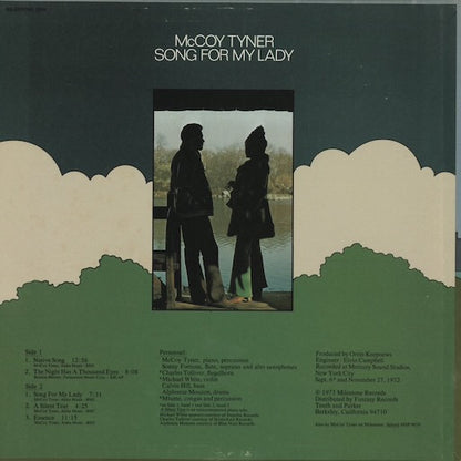 McCoy Tyner - Song For My Lady (MSP 9044) 1973 US Milestone｜中古LP