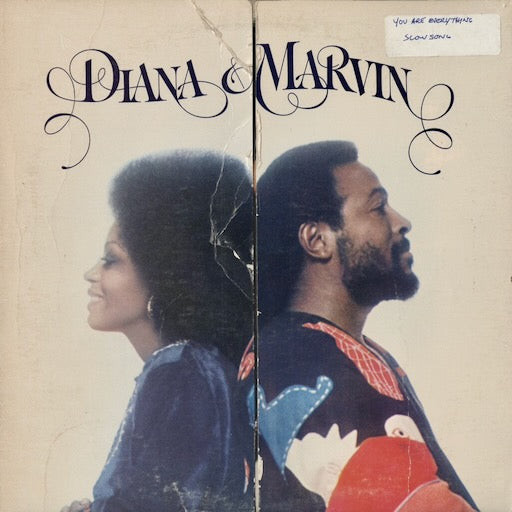 Diana Ross & Marvin Gaye - Diana & Marvin (M-803V1) 1973 US Motown｜中古LP