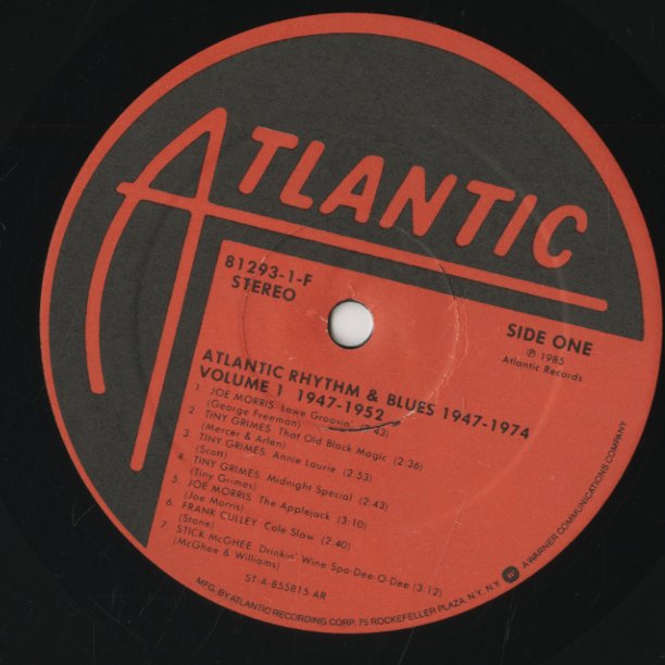 ◆美品２枚組レコード[Atlantic Rhythm & Blues(Volum V.A./ Atlantic Rhythm & Blues 1947 - 1974 Volume 1 (1947