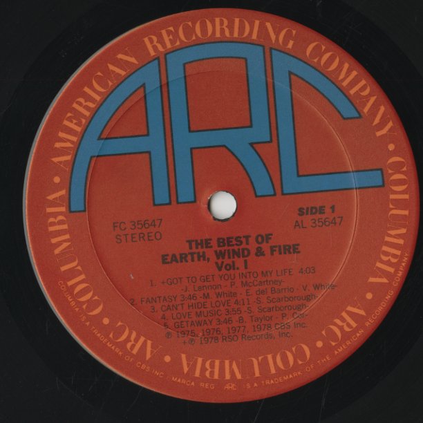 Earth Wind & Fire / アース、ウィンド＆ファイア / The Best Of Earth 