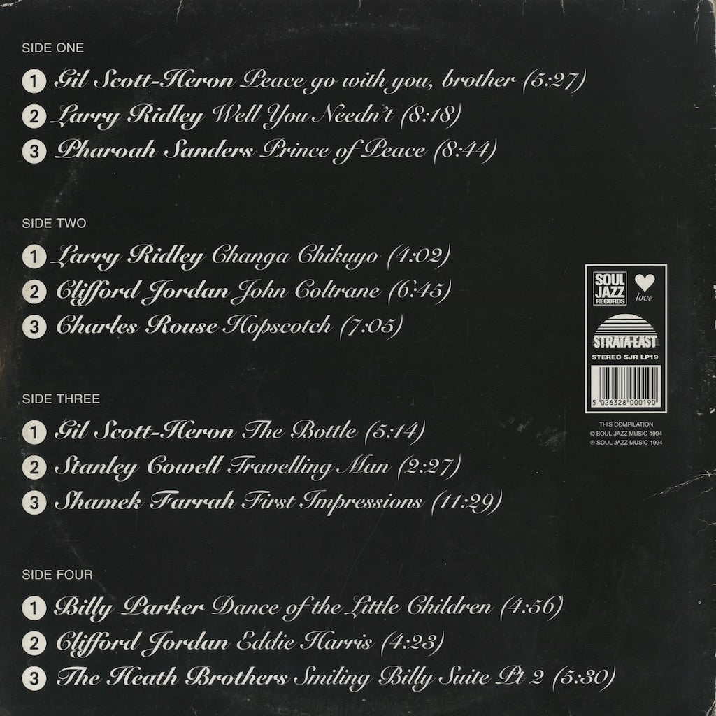 Larry Ridley V.A./ Soul Jazz Love Strata-East / Larry Ridley, Shamek Farrar etc -2L ...
