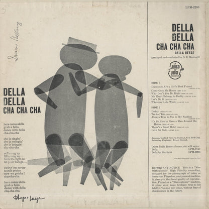 Della Reese / デラ・リース / Della Della Cha Cha Cha (LPM-2280)