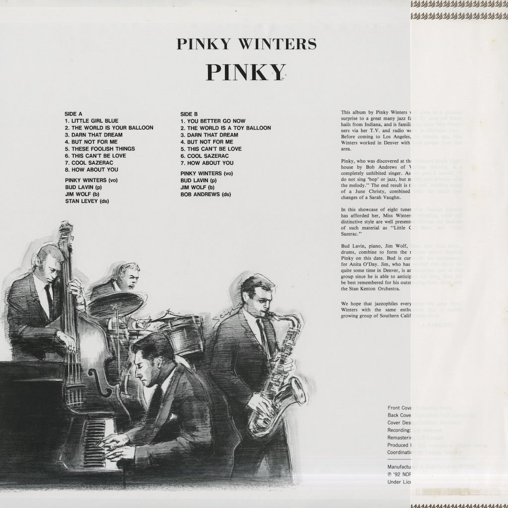 Pinky Winters / ピンキー・ウィンタース / Pinky (NLP5014)