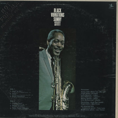 Sonny Stitt / ソニー・スティット / Black Vibration (PRST 10032)