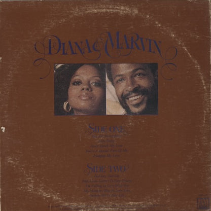 Diana Ross & Marvin Gaye - Diana & Marvin (M-803V1) 1973 US Motown｜中古LP