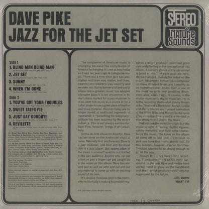 Dave Pike / デイヴ・パイク / Jazz for the Jet Set (NSD815)