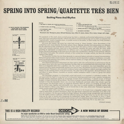 Quartette Tres Bien / カルテット・トレス・ビエン / Spring Into Spring (DL 4617)