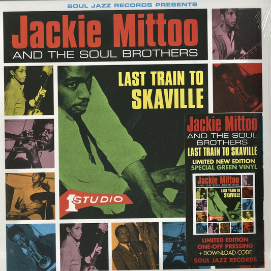 Jackie Mittoo / ジャッキー・ミットゥー＆ソウル・ブラザーズ / Last Train To Skaville -2LP Green Vinyl (SJRLP80C)