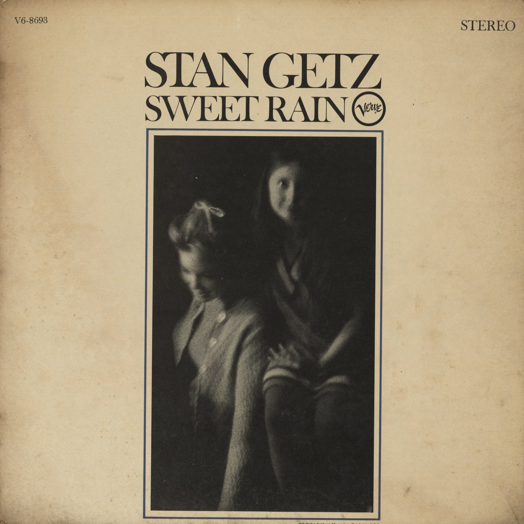 Stan Getz - Sweet Rain LP 1967 US チック・コリア参加 モーダル
