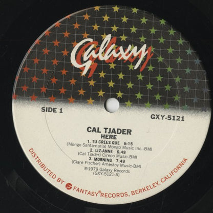 Cal Tjader / カル・ジェイダー / Here (GXY-5121)
