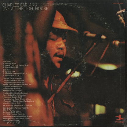 Charles Earland / チャールズ・アーランド / Live At The Lighthouse (PRT-10050)