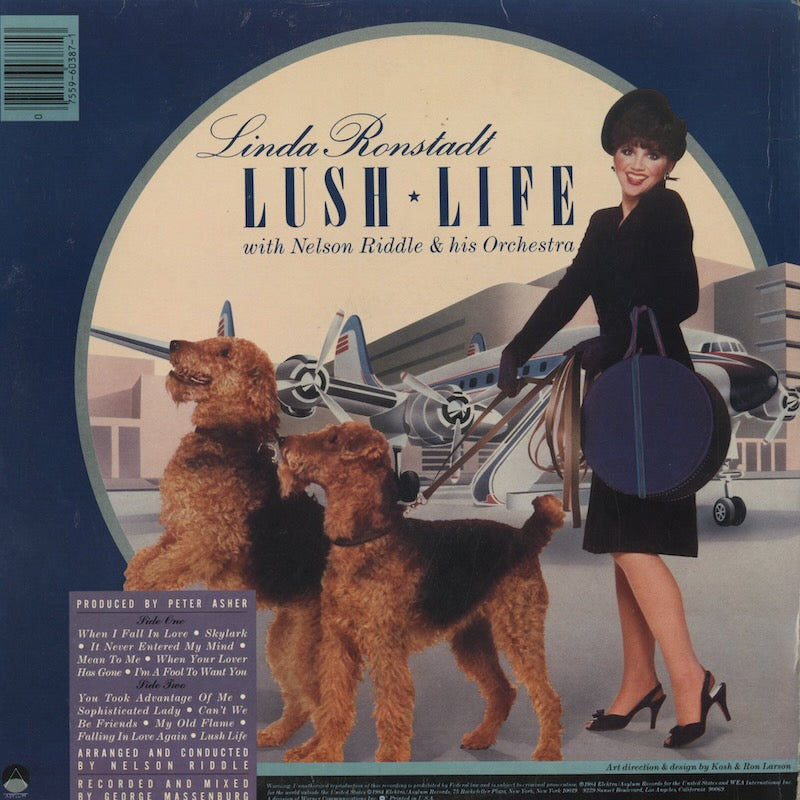 Linda Ronstadt / リンダ・ロンシュタット / Lush Life (60387-1)