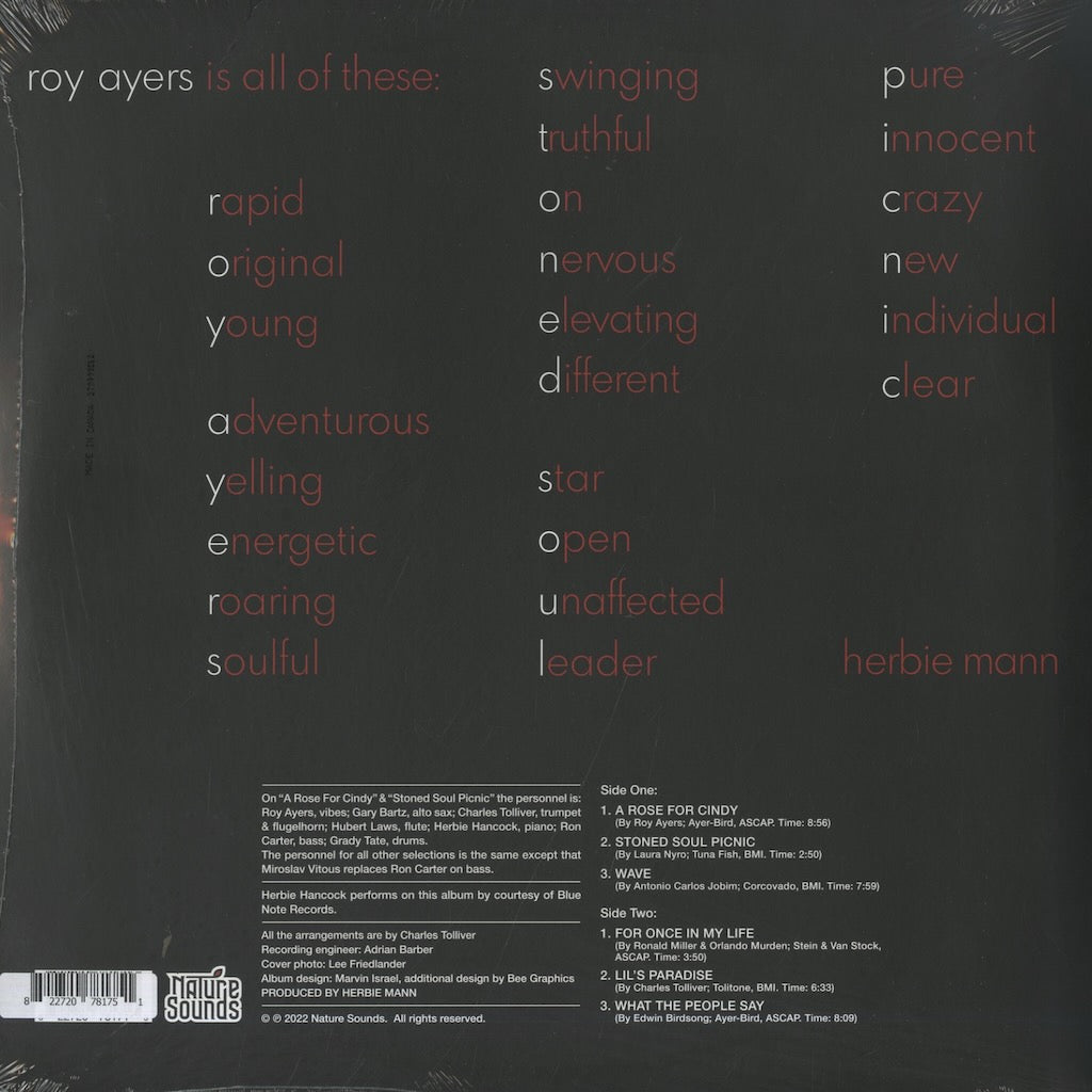 Roy Ayers / ロイ・エアーズ / Stoned Soul Picnic (NSD817)