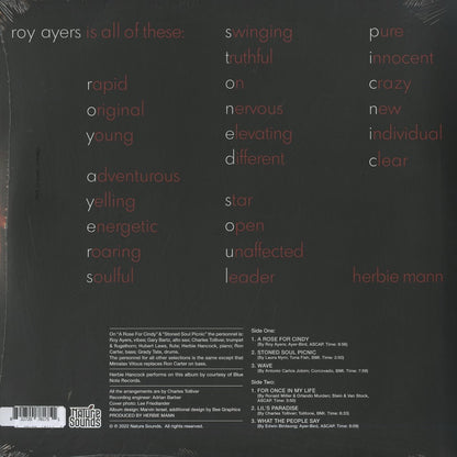 Roy Ayers / ロイ・エアーズ / Stoned Soul Picnic (NSD817)