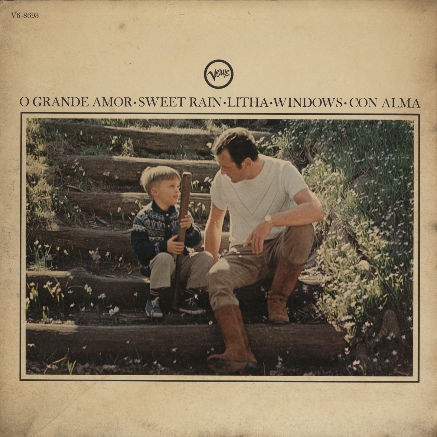 Stan Getz - Sweet Rain - STEREO (V6-8693) LP 1967 US Verve - MGM Records｜中古LP