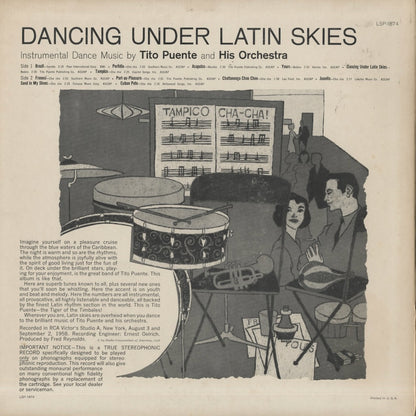 Tito Puente / ティト・プエンテ / Dancing Under The Latin Skies (LSP 1874)