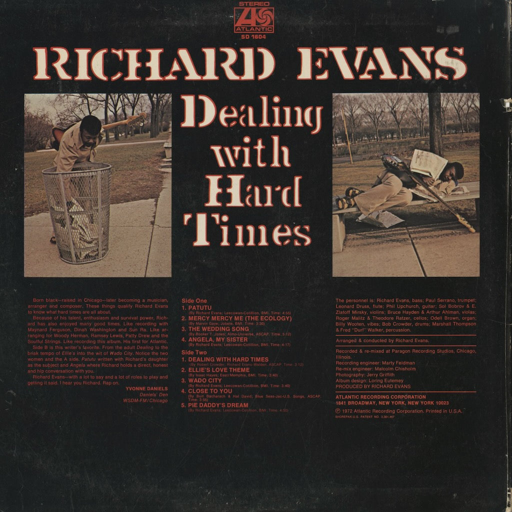 Richard Evans / リチャード・エヴァンス / Dealing With Hard Times (SD1604)