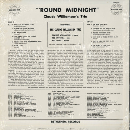 Claude Williamson / クロード・ウィリアムソン / 'Round Midnight (22AP 126)