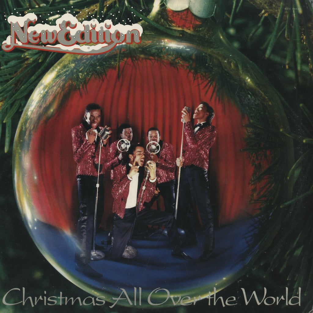 New Edition / ニュー・エディション / Christmas All Over The World (MCA39040)