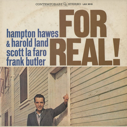 Hampton Hawes / ハンプトン・ホース / For Real! (LAX3018)