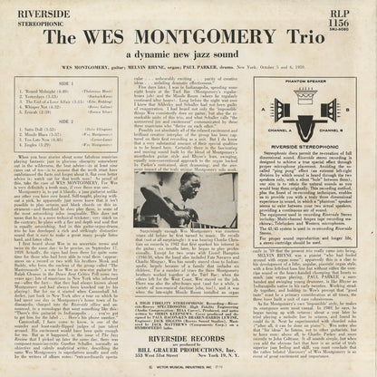 Wes Montgomery / ウェス・モンゴメリー / The WES MONTGOMERY Trio (SMJ6080)