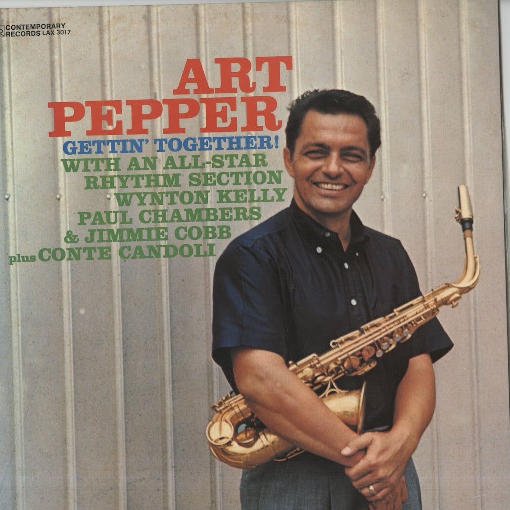 Art Pepper / アート・ペッパー / Gettin' Together  (LAX3017)