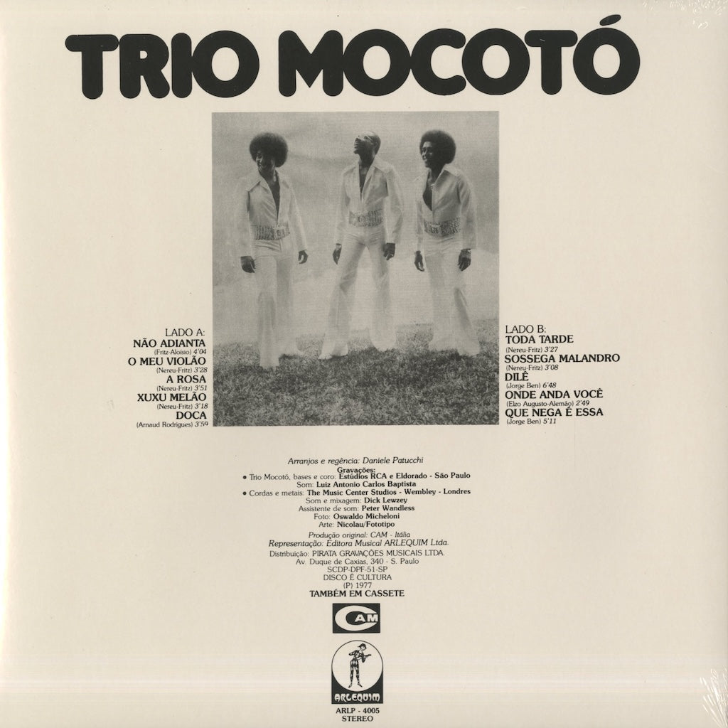 Trio Mocoto / トリオ・モコトー (1977) (MRBLP189)