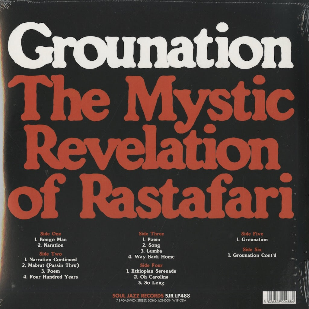 Count Ossie & Mystic Revelation Of Rastafari / Grounation -3LP (SJRLP486)