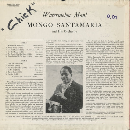 Mongo Santamaria / モンゴ・サンタマリア / Watermelon Man! (BS 96120)