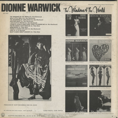 Dionne Warwick / ディオンヌ・ワーウィック / The Windows Of The World (SPS-563)